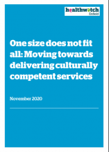 One size does not fit all: Moving towards delivering culturally competent services